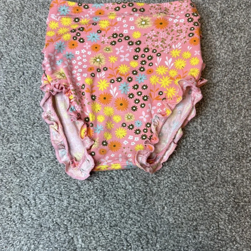 Posh Peanut Ruffle Bum Bloomers 18-24 Months‎ Bamboo Diaper Cover Baby Girl